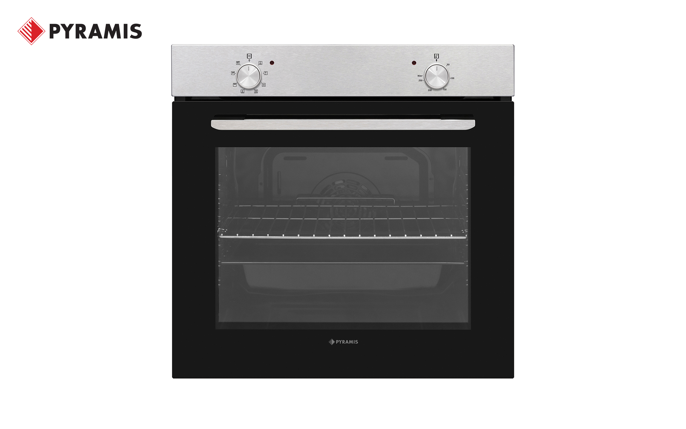Built-in oven Pyramis, inox  1